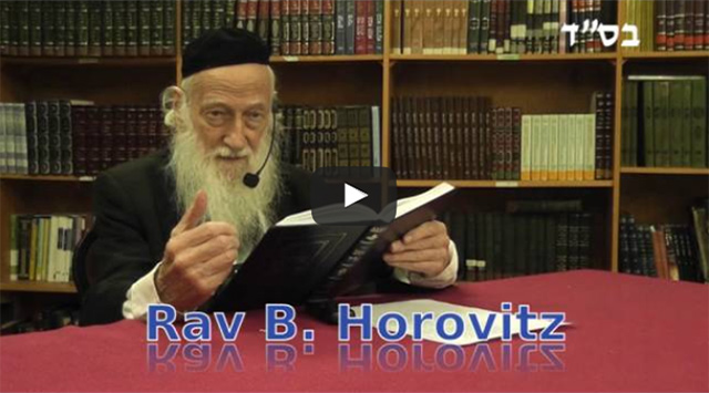 Rav Dessler on preparing for the holy days